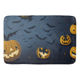 Halloween pompoen patroon badmat