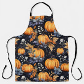 Halloween Pompoen Patroon Schort (Voorkant)