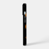 Halloween Pompoen Patroon Telefoon 15 Hoesje iPhone 15 Case (Linkerkant)