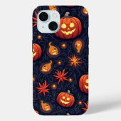 Halloween Pompoen Patroon Telefoon Case (Achterkant)
