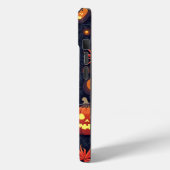 Halloween Pompoen Patroon Telefoon Case (Achterkant / Links)
