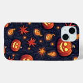 Halloween Pompoen Patroon Telefoon Case (Achterkant (horizontaal))