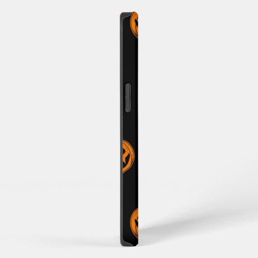 Halloween Pompoen Patroon Telefoon Case iPhone Hoesje (Rechterkant)