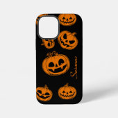 Halloween Pompoen Patroon Telefoon Case iPhone Hoesje (Achterkant)