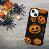 Halloween Pompoen Patroon Telefoon Case iPhone Hoesje