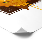 Halloween pompoen poster (Hoek)