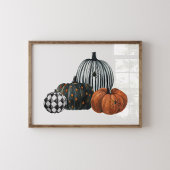 Halloween Pompoen Poster