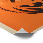 Halloween Pompoen Poster Oogst Pompoen Poster (Hoek)