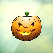 Halloween Pompoen Raamsticker (Vel 3)