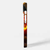 Halloween pompoen retro-stijl Case-Mate iPhone case (Achterkant / Links)