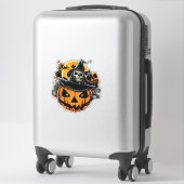 Halloween/Pompoen/Schedel/Oktober Sticker (Koffer)