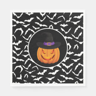 Halloween Pompoen Servet