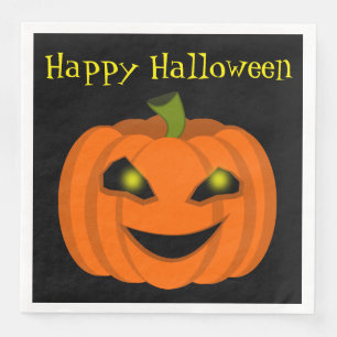 Halloween Pompoen Servetten