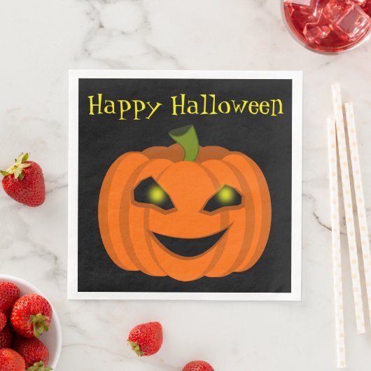 Halloween Pompoen Servetten (Insitu)