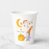 Halloween pompoen sinaasappel papieren bekers (Voorkant)