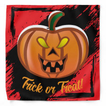 Halloween Pompoen Sjaal