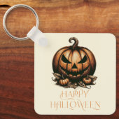  Halloween pompoen Sleutelhanger (Voorkant)