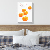 Halloween pompoen snoep canvas afdruk (Insitu (Slaapkamer))
