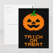 HALLOWEEN POMPOEN - SNOT OF SNOEP BRIEFKAART (Voorkant / Achterkant)