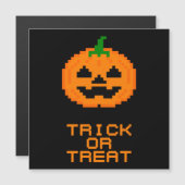 HALLOWEEN POMPOEN - SNOT OF SNOEP Magnetische Kaar (Voorkant / Achterkant)