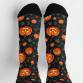 Halloween pompoen sokken (Top)