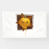 Halloween pompoen spandoek (Horizontaal)