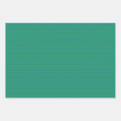 Halloween Pompoen, Spook Streep Patroon Inpakpapier Vel (Voorkant 3)