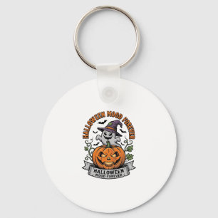 Halloween Pompoen Spook Vintage Gravure Shirt_1 Sleutelhanger
