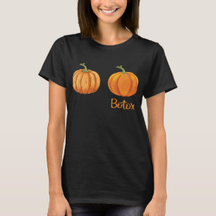 Halloween pompoen spooky grappige botox dealer t-shirt