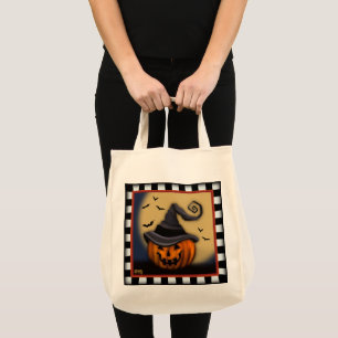 Halloween Pompoen Spooky Leuke Inspirivity Tote Bag