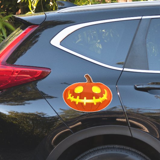 HALLOWEEN POMPOEN STICKER (Auto Zijkant)