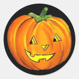 Halloween  pompoen Sticker