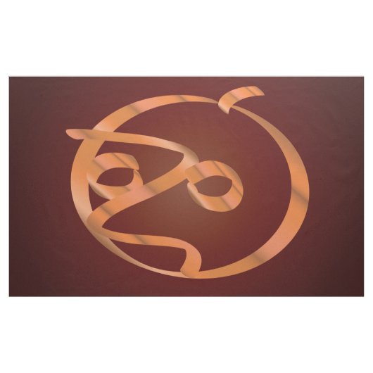 Halloween pompoen stof (Yard (91,4 cm))