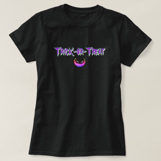 Halloween/pompoen T-shirt (Design voorkant)