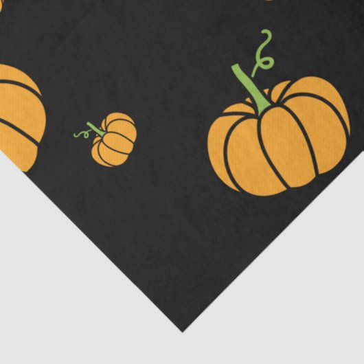 Halloween-pompoen Tissuepapier (Detail)