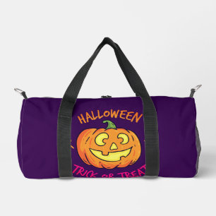 Halloween Pompoen Trick or Treat Label Plunjezak