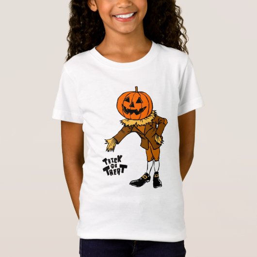 HALLOWEEN pompoen trick or treat T-shirt (Voorkant)