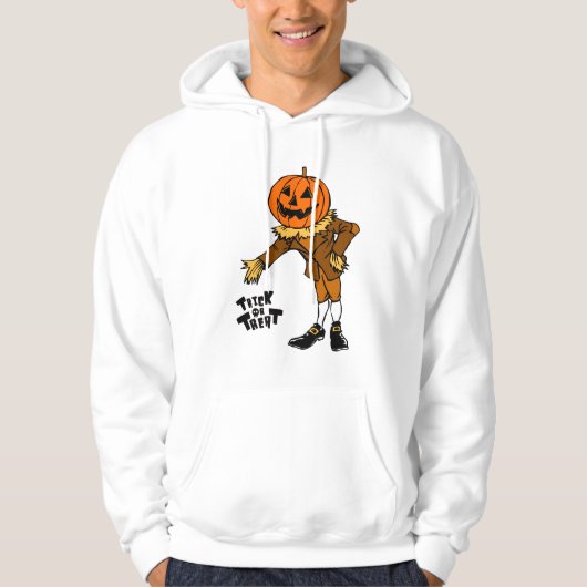 HALLOWEEN, POMPOEN TRICK OR TREAT T-shirt (Voorkant)