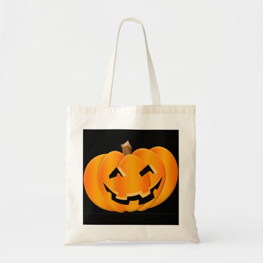 Halloween pompoen trick or treat tas (Voorkant)