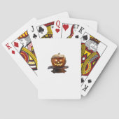 Halloween, pompoen Trumpkin, maak Halloween geweld Pokerkaarten (Achterkant)