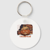 Halloween, pompoen Trumpkin, maak Halloween geweld Sleutelhanger (Voorkant)