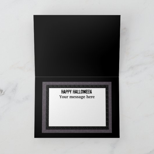  Halloween pompoen Vakantie kaart (Binnen)