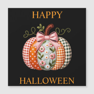 Halloween pompoen vakantie magneet Kaart