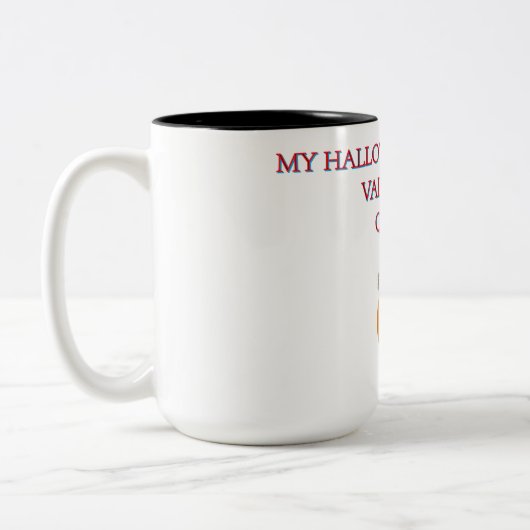 Halloween pompoen Valentijn Queen Mok (Links)