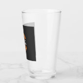 Halloween Pompoen Valt Verliefd Glas (Links)