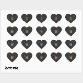 Halloween Pompoen Valt Verliefd Hart Sticker (Vel)