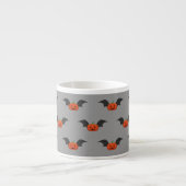 Halloween pompoen vleermuis espresso kop (Voorkant)