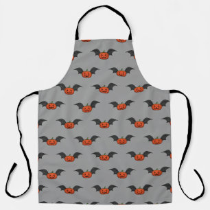 Halloween pompoen vleermuis schort
