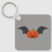 Halloween pompoen vleermuis sleutelhanger (Voorkant)