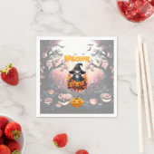Halloween Pompoen Vlek Servet (Insitu)